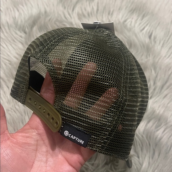 Olive Trucker Hat - Picture 4 of 5